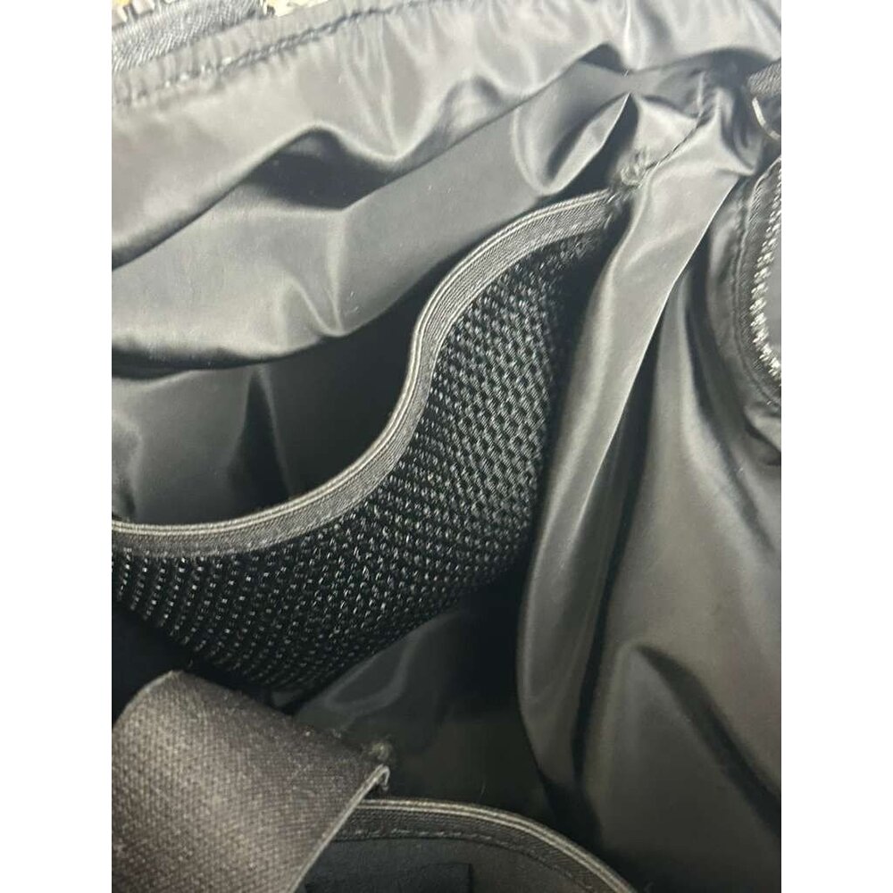 Dagne Dover Women's Black Bag With Mesh Compartments & Zipper Closure - Picture 14 of 16